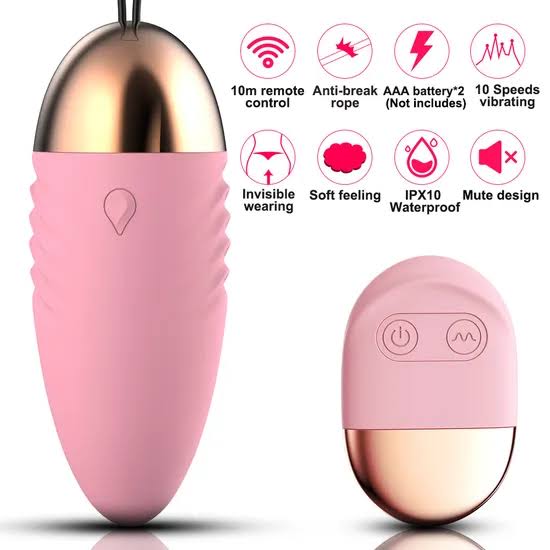 Wireless Remote Control Egg Vibrator
