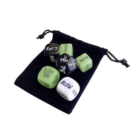 Hot & Spicy Adult Game Sex Dice Set 6 Pieces